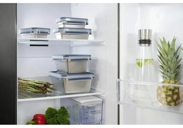 Caserolă Tefal 0,8 l MSEAL STEEL albastru/oțel inoxidabil