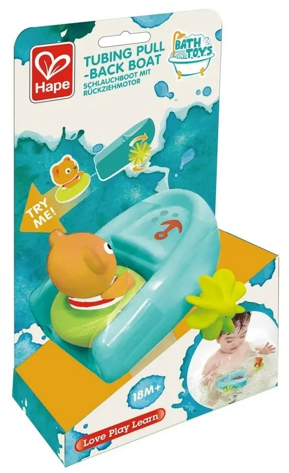 Hape Barcă extensibilă cu ursuleț de pluș