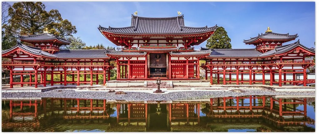 Tablou - Templu budist (120x50 cm)