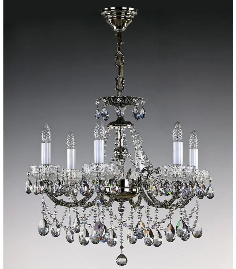 Candelabru Cristal Bohemia Exclusive 6 brate Chandelier CR