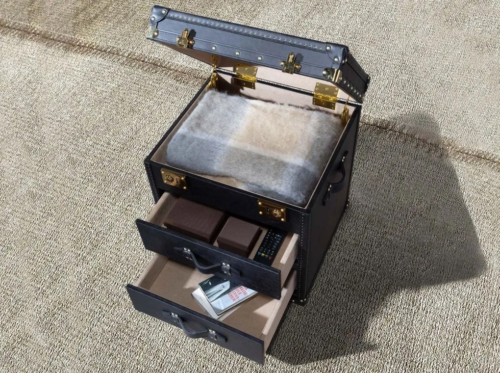 Cufar LUX design italian Black leather