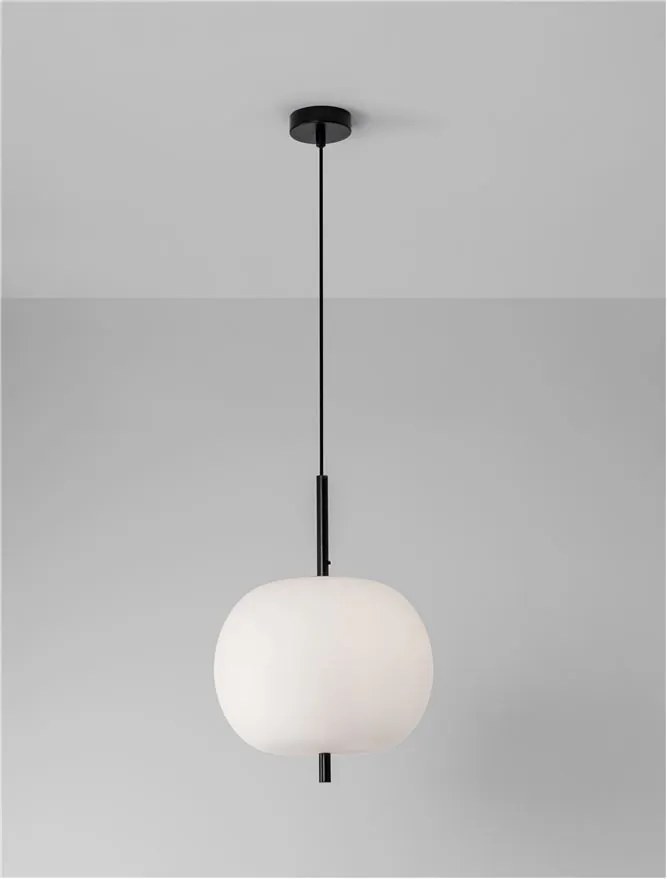 Lustra, Pendul modern Lato negru 30cm