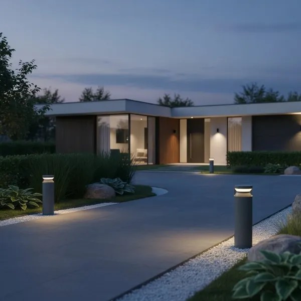 Lampă LED de exterior Ideal Lux BOEING LED/14W/230V 40 cm IP65 antracit