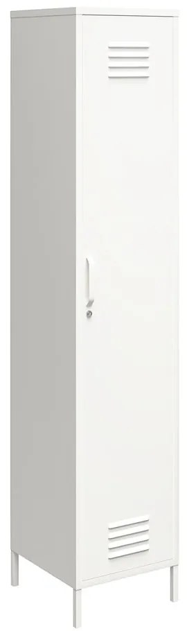 Dulap alb din metal 38x185x40 cm Mission District – Støraa
