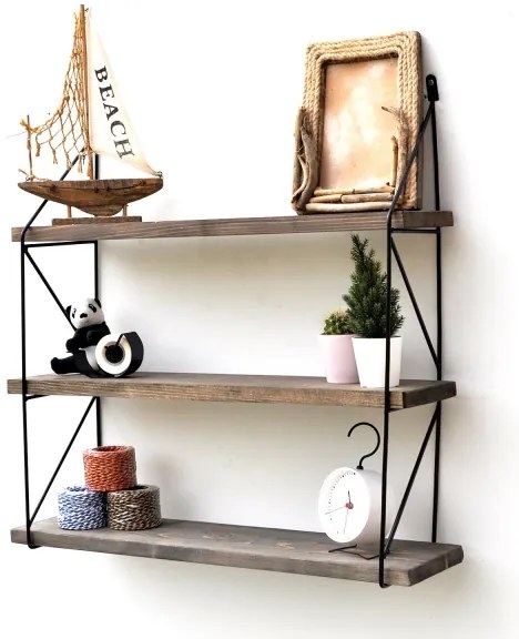 Etajeră de perete 60x55 cm molid