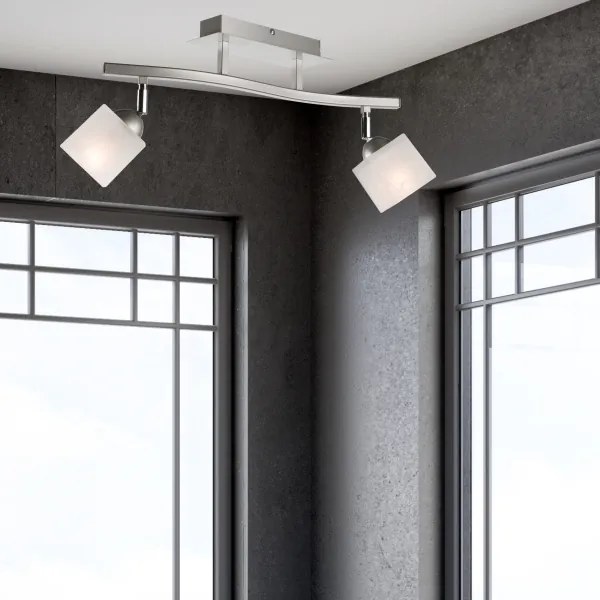 Spot KLARA 2xE14/60W/230V crom