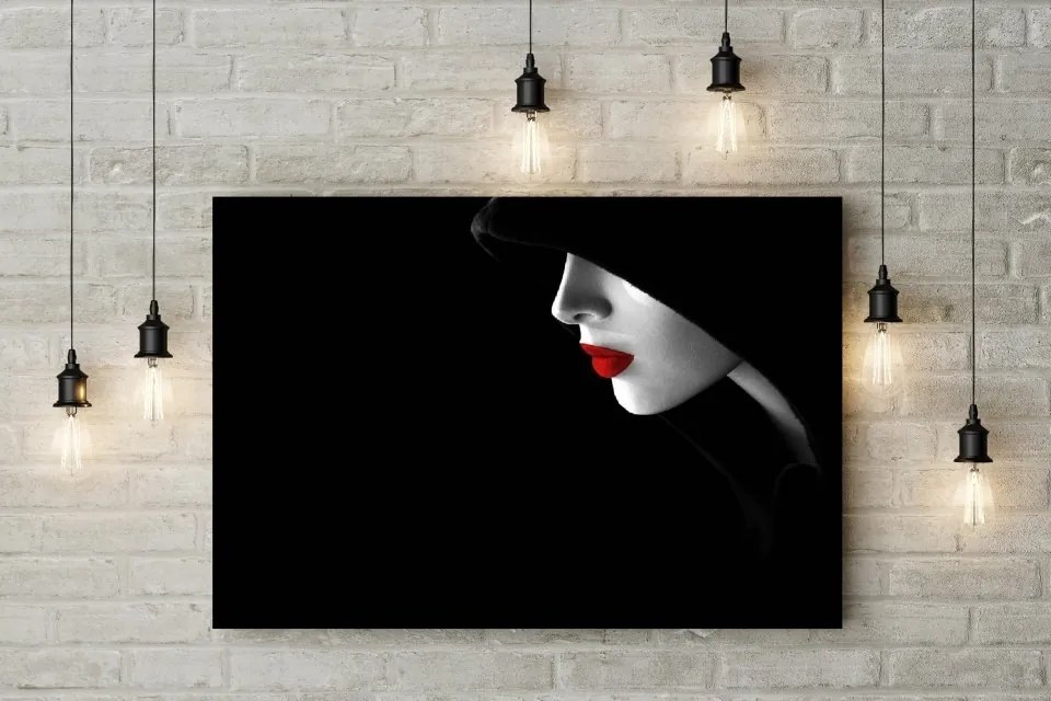 Tablou canvas Hoodie Girl - 60x40 cm 60x40 cm