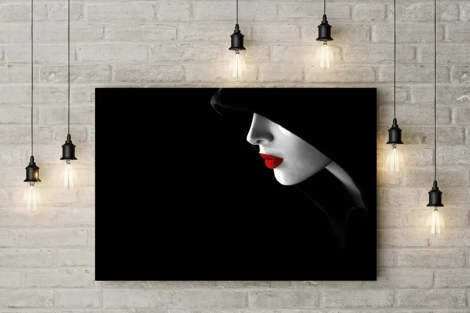 Tablou canvas Hoodie Girl - 60x40 cm 60x40 cm