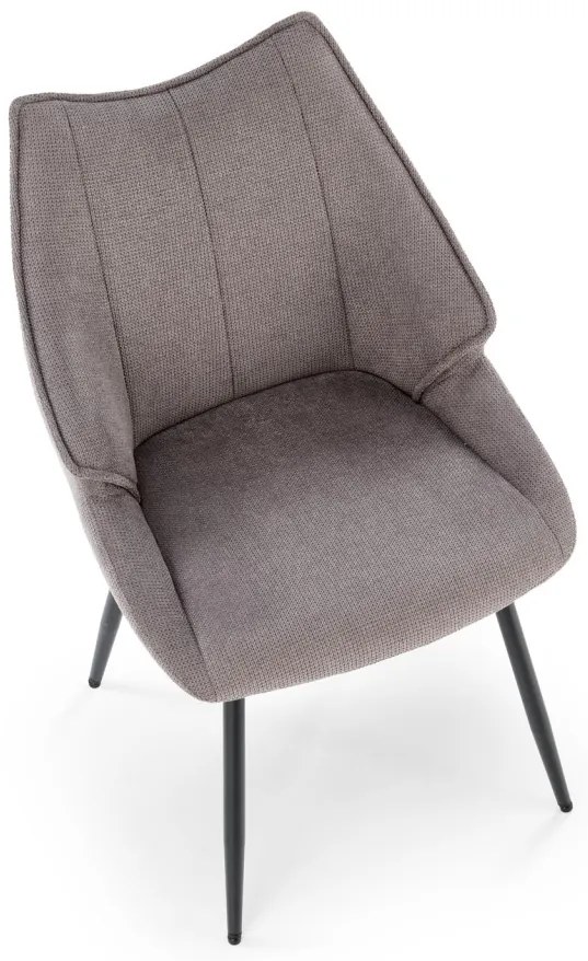 Scaun K543 stofa gri