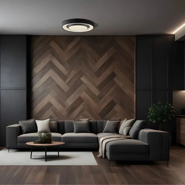 Plafonieră LED dimabilă ZYGMUNT LED/72W/230V 3000-6000K IP44 + telecomandă