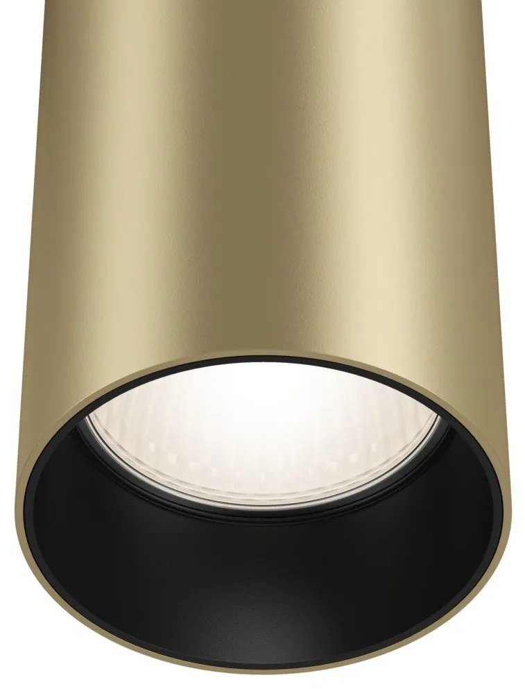 Pendul design tehnic Focus auriu mat