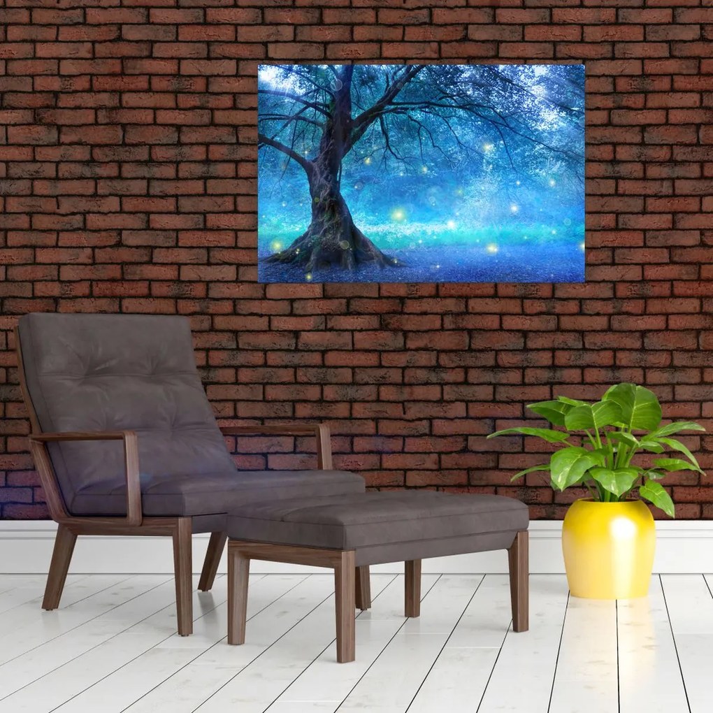 Tablou - Pădure mistică (90x60 cm)