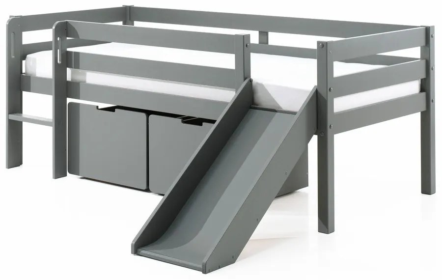 Sertare pentru sub pat de copii gri 2 buc. Pino – Vipack