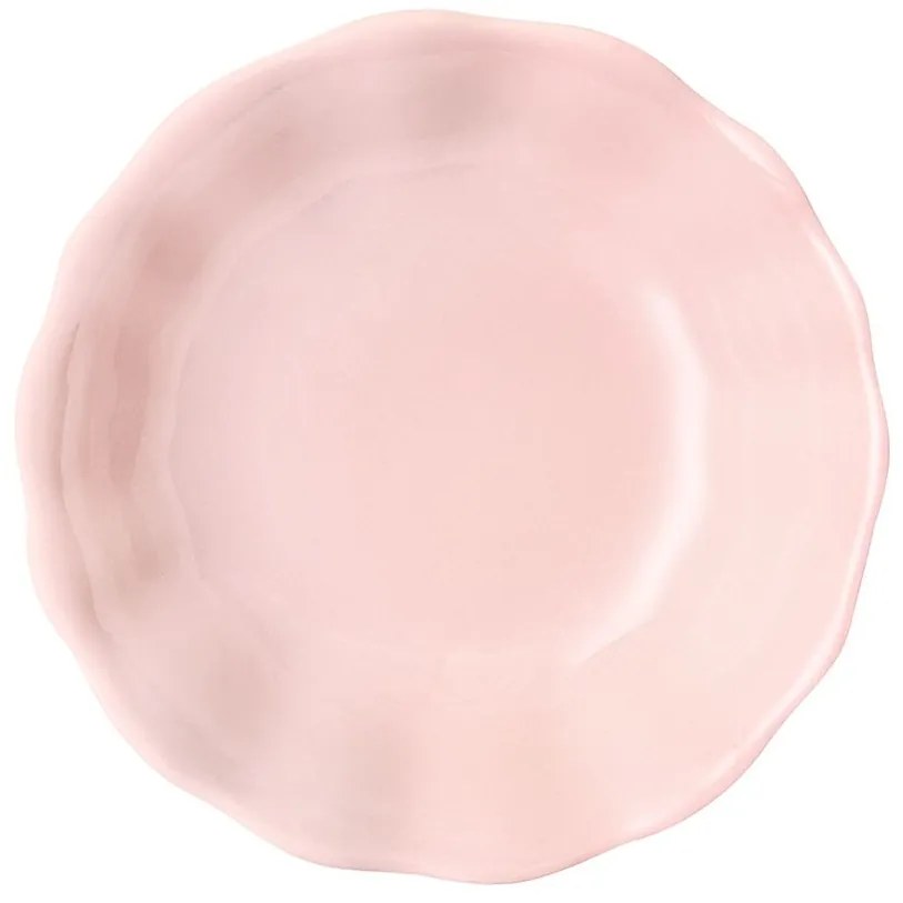 Farfurie desert 19cm roz Diana Rustic