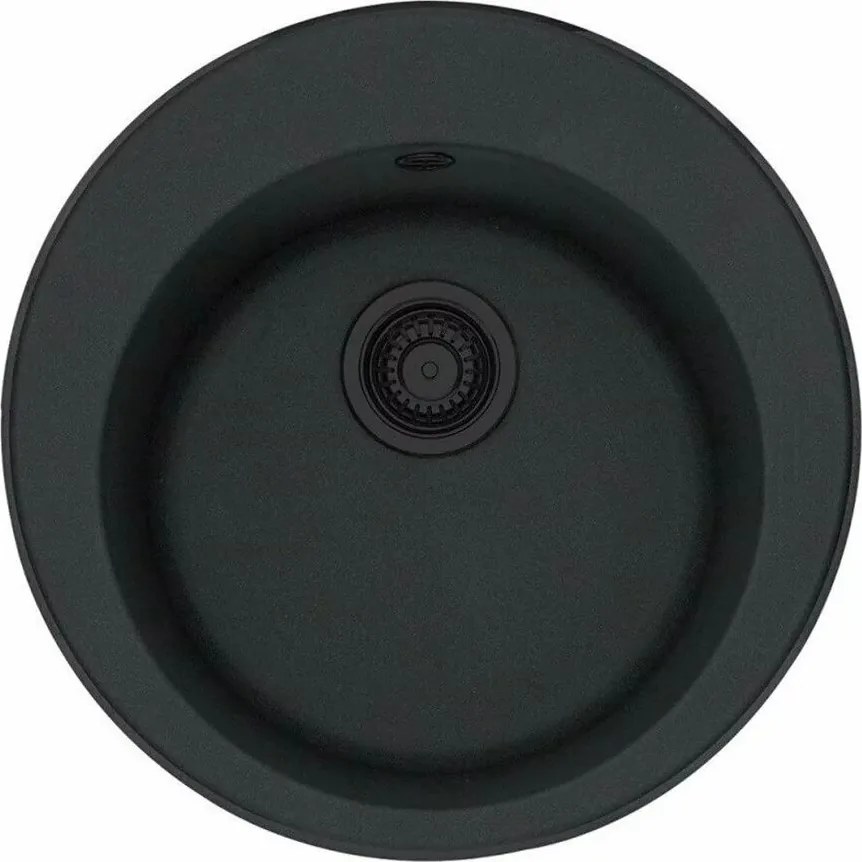 Chiuveta bucatarie compozit Franke Rotondo VN 51 cm finisaj negru mat
