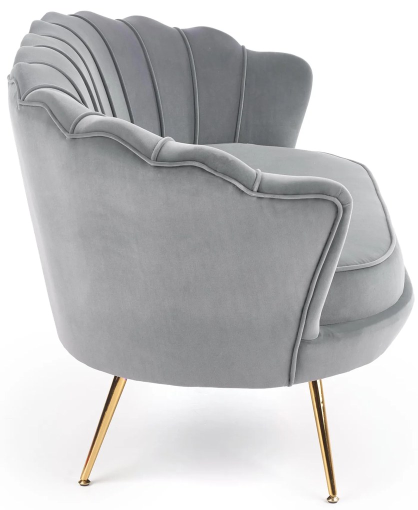 Canapea Altha XL (gri + Auriu). Promo -6%. 1039470