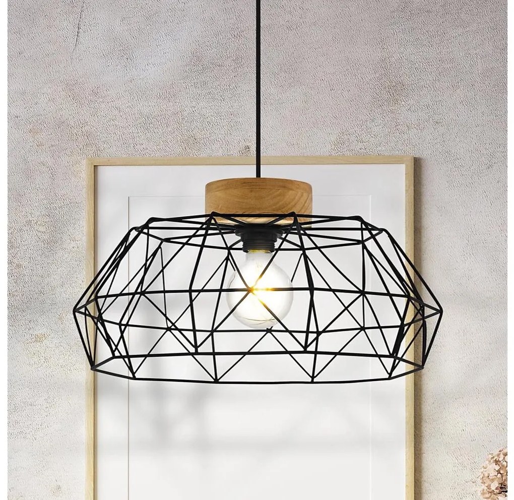 Eglo 44089 - Lustră suspendată PADSTOW, 1x E27, max. 60 W, 230 V