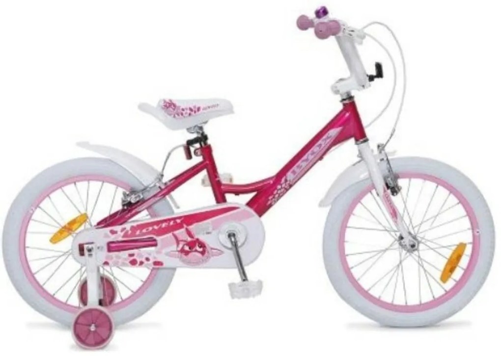 Byox Kids bicicleta Minunat 18, roz