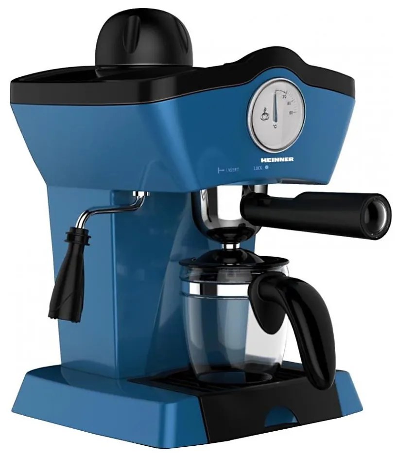Heinner HEM-200BL - Espressor manual cu portafiltru 800W/230V albastru