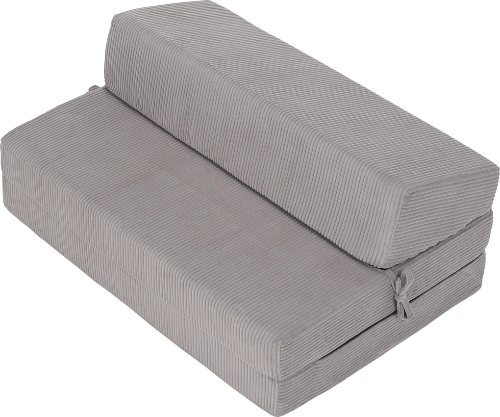 Saltea pliabilă/fotoliu extensibil, 2 in 1, gri, VEDIS