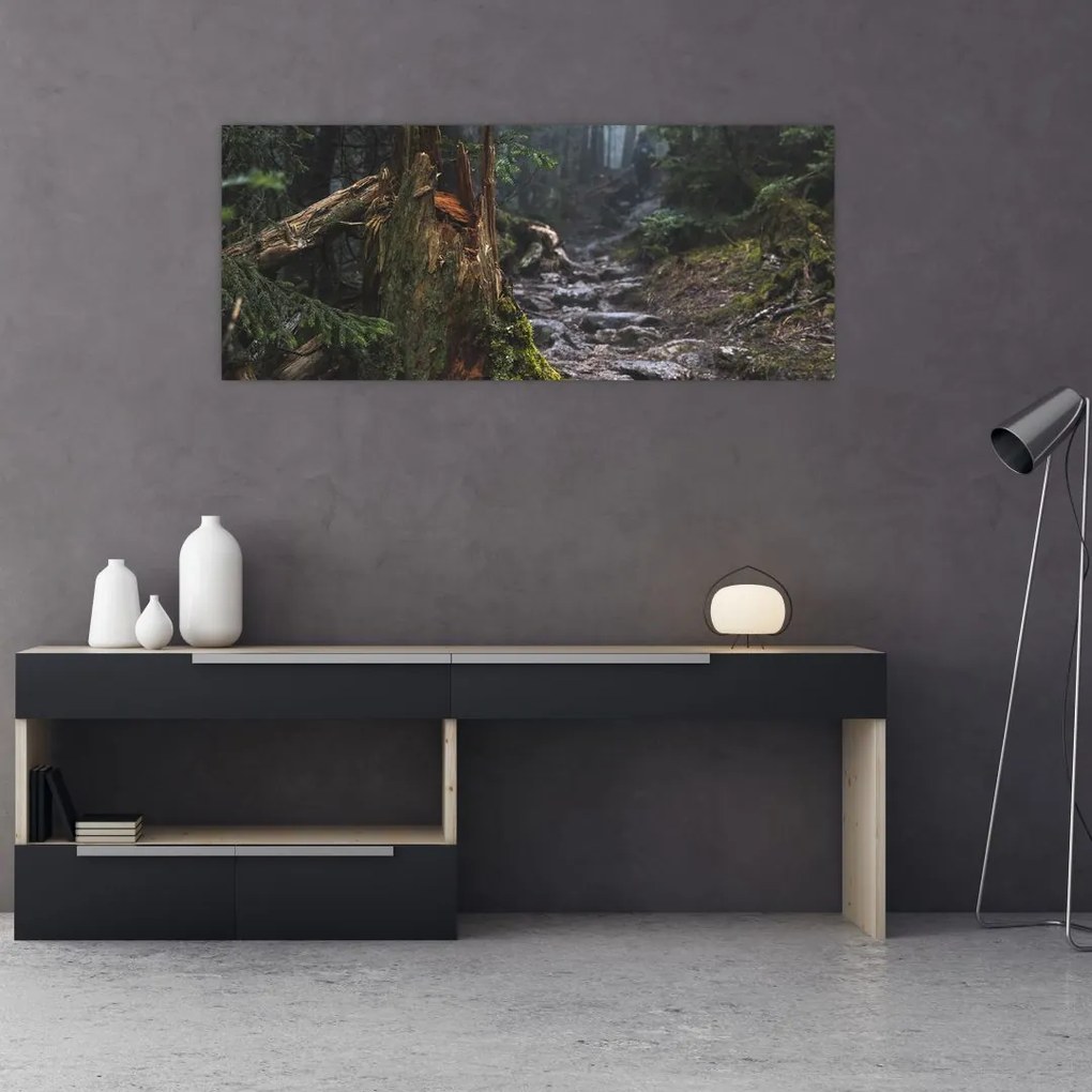 Tablou - În pădure (120x50 cm)