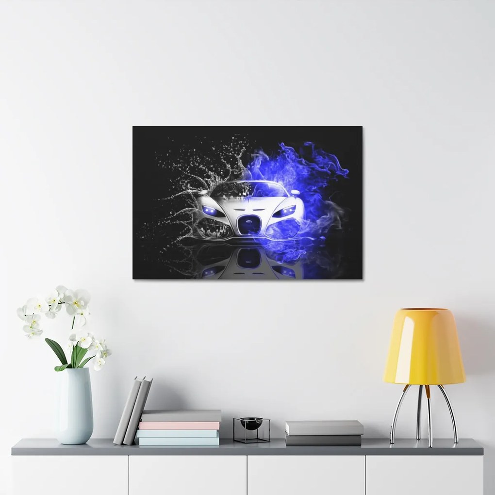 Tablou Canvas Bugatti 90x60 cm
