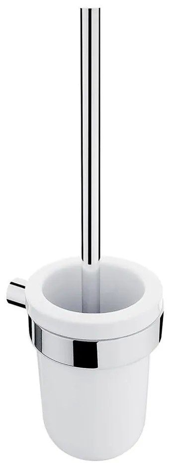 Perie de toaletă de perete NIMCO BR 11094KU-26 BORMO alb/crom lucios