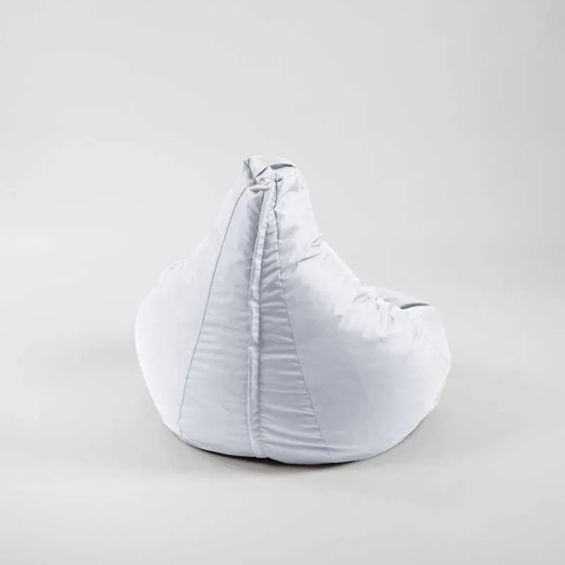 Fotoliu puf copii, Nirvana Light Pufrelax, Material Impermeabil - Alb