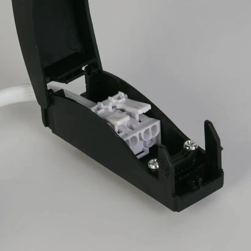 Spot incastrabil rezistent foc protectie IP65 Zelda Trimless Square negru