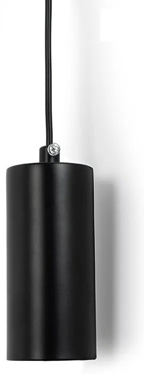 Aplica de perete cu 2 puncte de lumina COMO negru