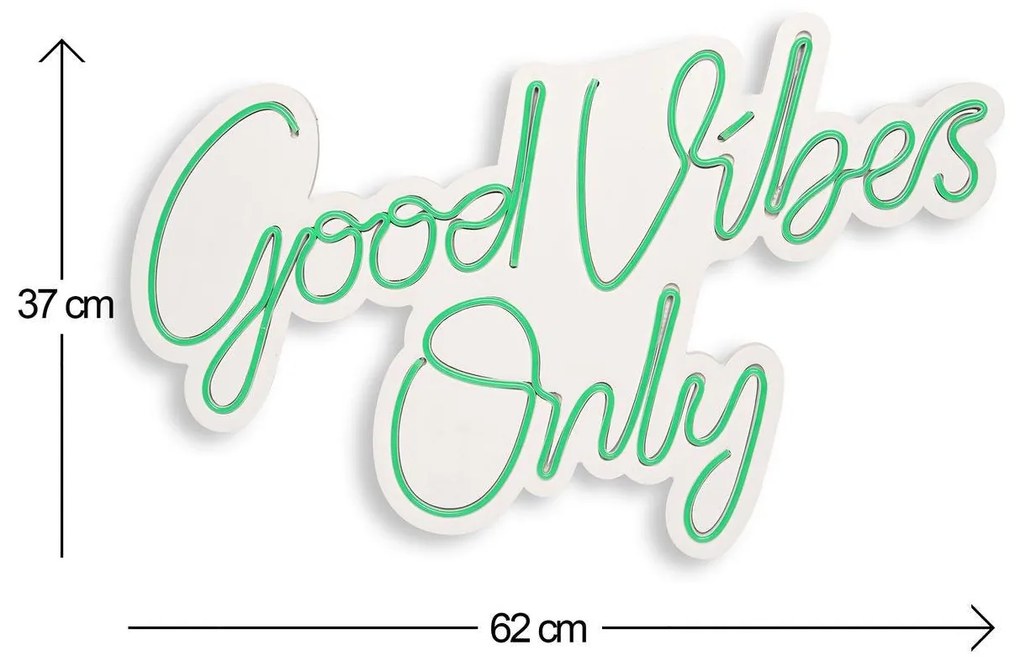 Lampa Neon Good Vibes Only 2