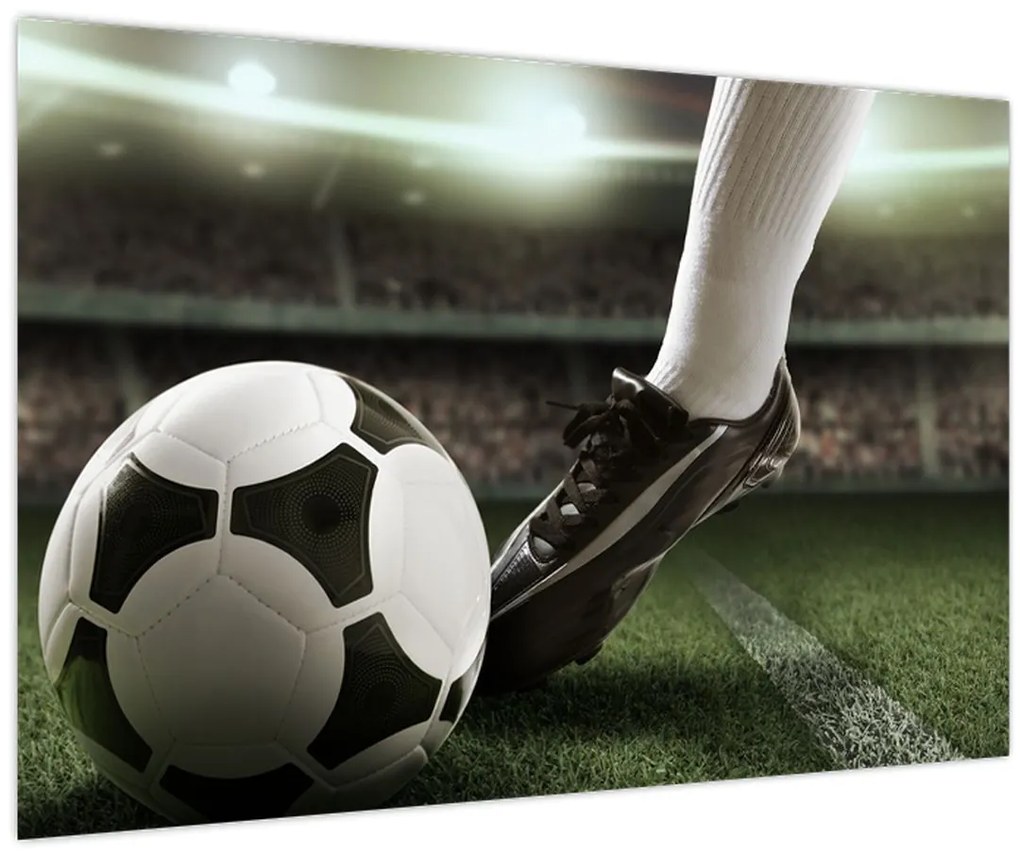 Tablou - Minge de fotbal (90x60 cm)