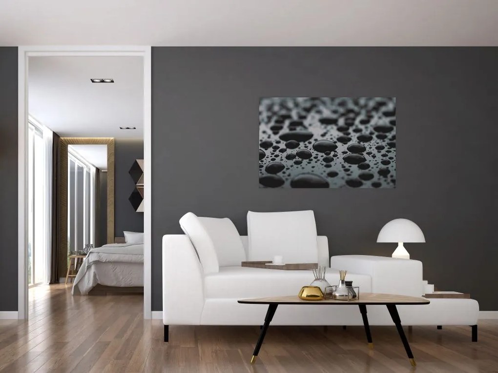 Tablou cu picături de apă (90x60 cm)