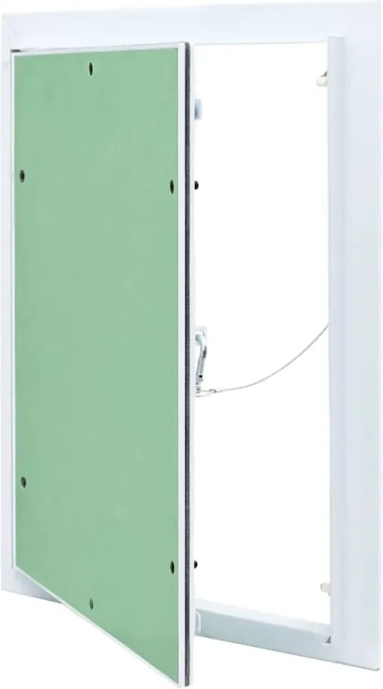 vidaXL Panou de Acces Verde și Argintiu 35 x 45 cm