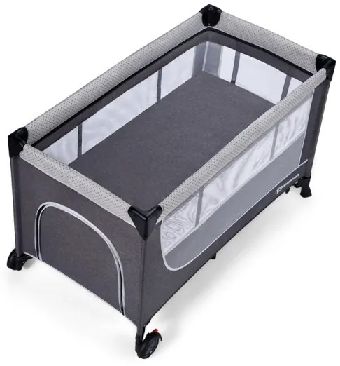 Pătuț de voiaj KINDERKRAFT SELECT LEODY gri