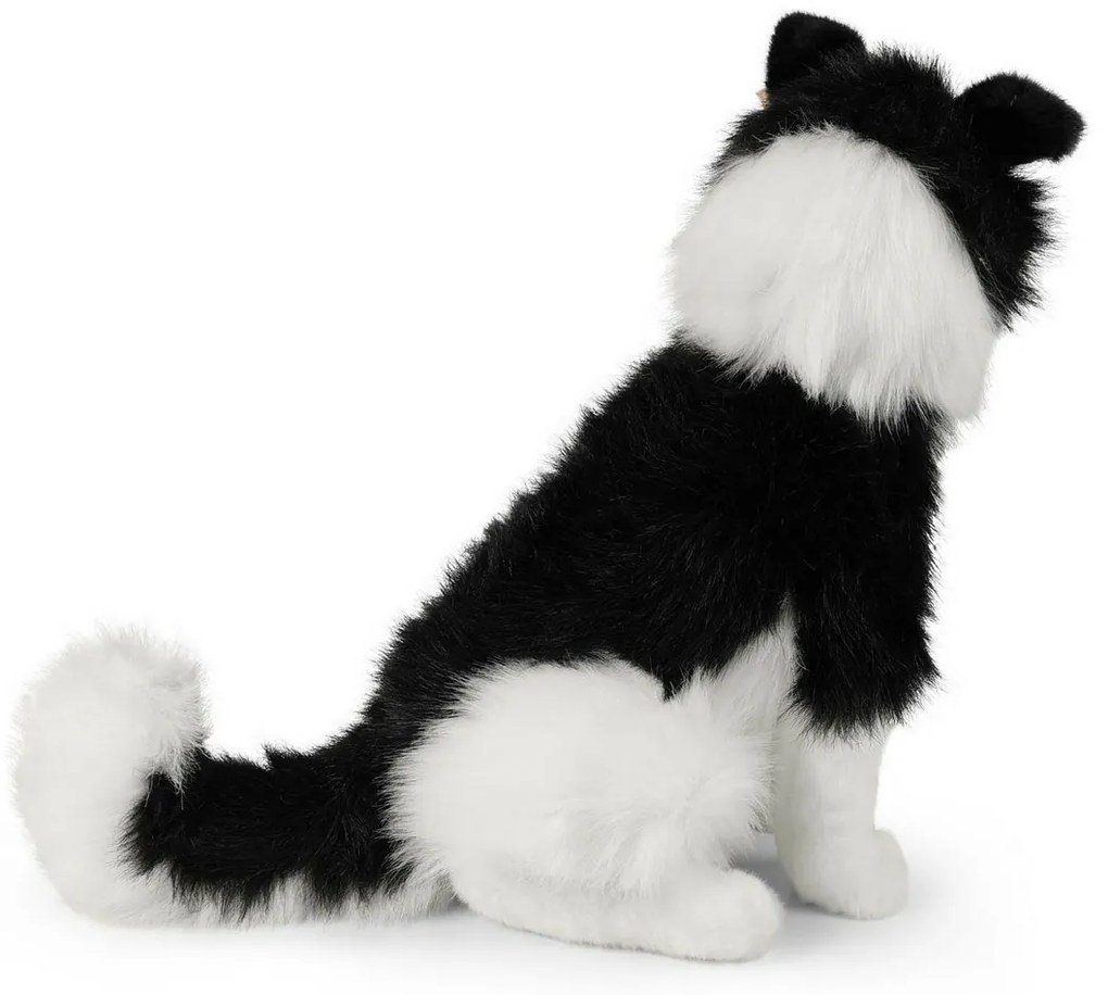 Câine de pluș Rappa Border Collie 40 cm ECO -FRIENDLY