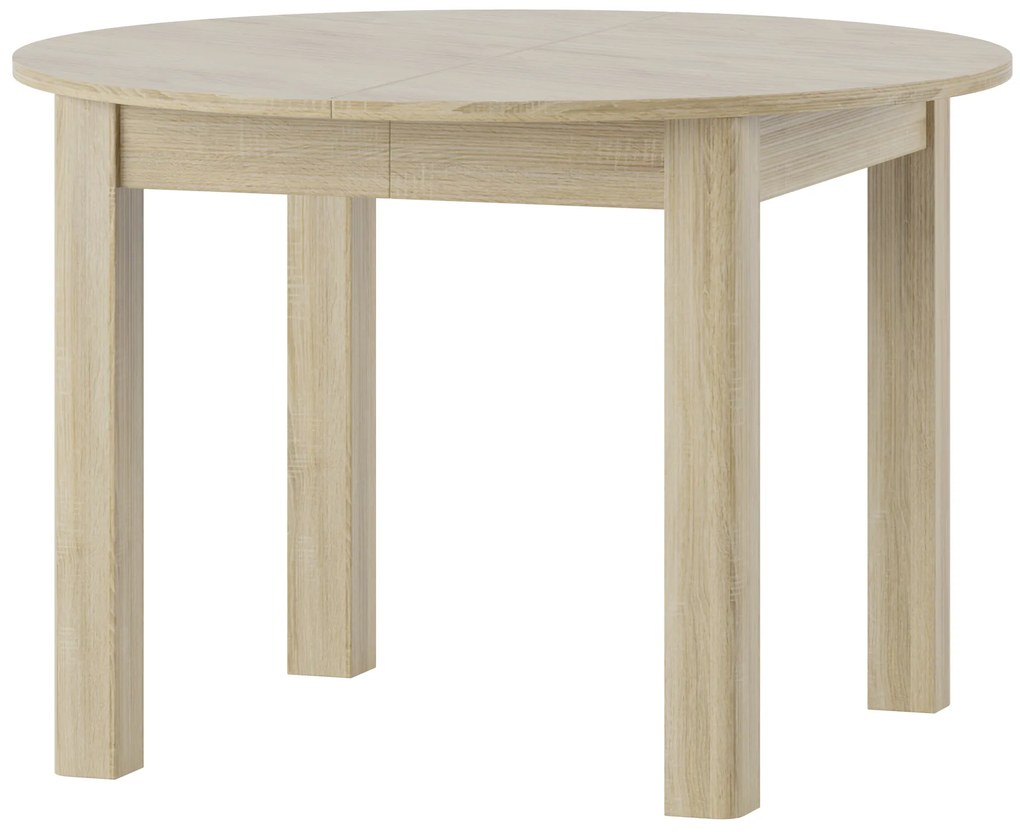 Masă sufragerie Untim 1 (stejar sonoma) (pentru 4 până la 6 persoane). 1068268