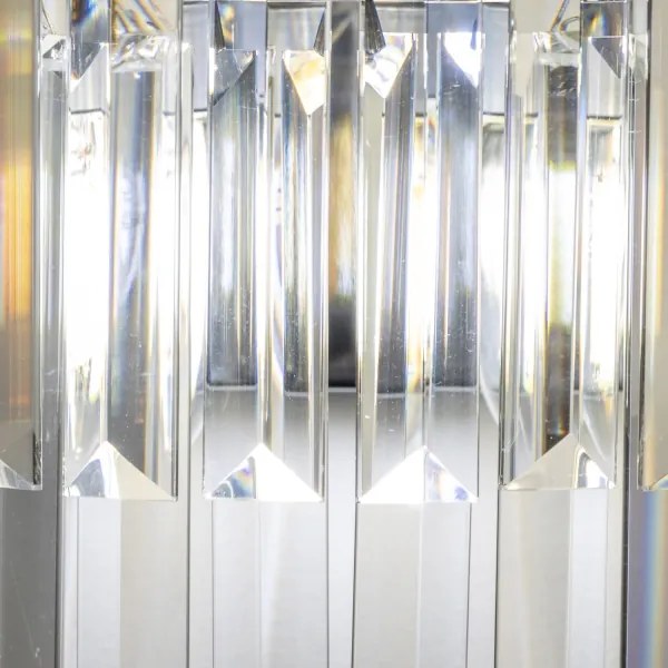 Aplică de cristal Brilagi MOZART 2xE14/40W/230V crom lucios