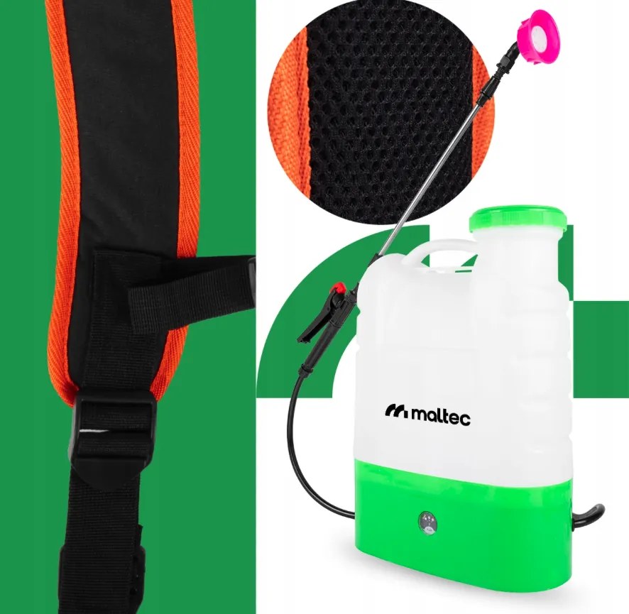 Pulverizator de grădină fără fir MASTERSPRAY 16L cu duză telescopică