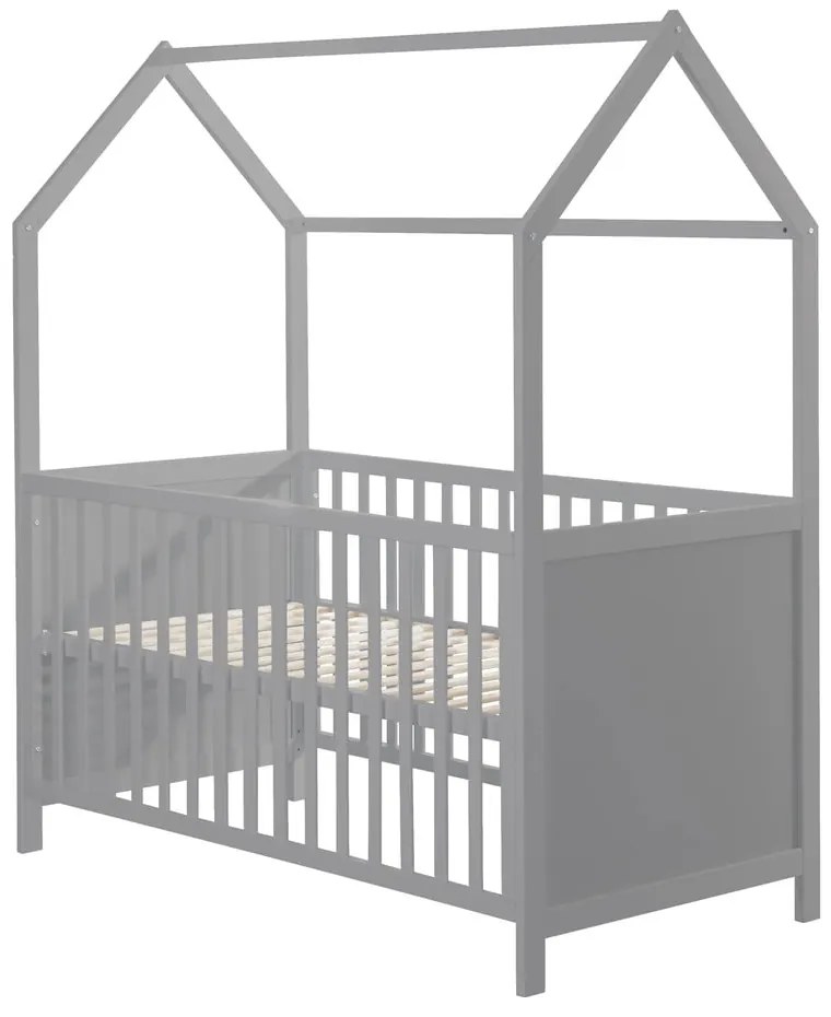 Pătuț gri 70x140 cm – Roba