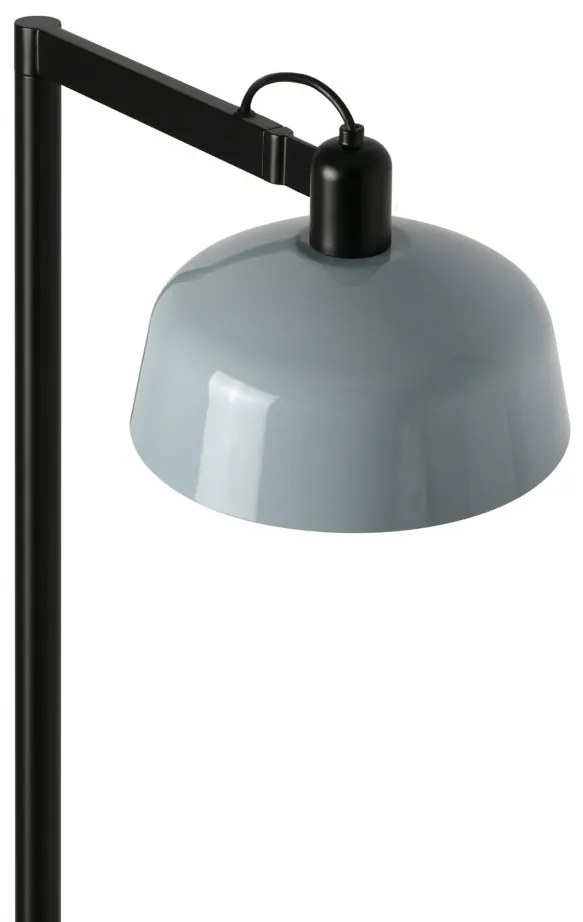 Lampadar de podea metal TATAWIN negru, blue