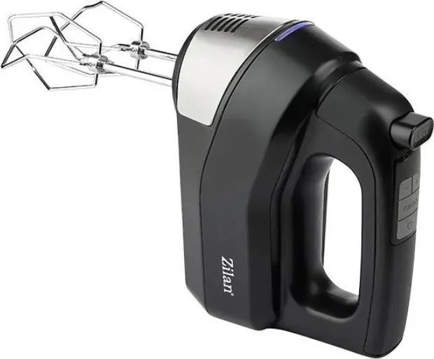 Mixer de mana Zilan ZLN2969, 6 trepte de viteza + TURBO, Display digital, Protectie la supraincalzire, Putere 200-250W