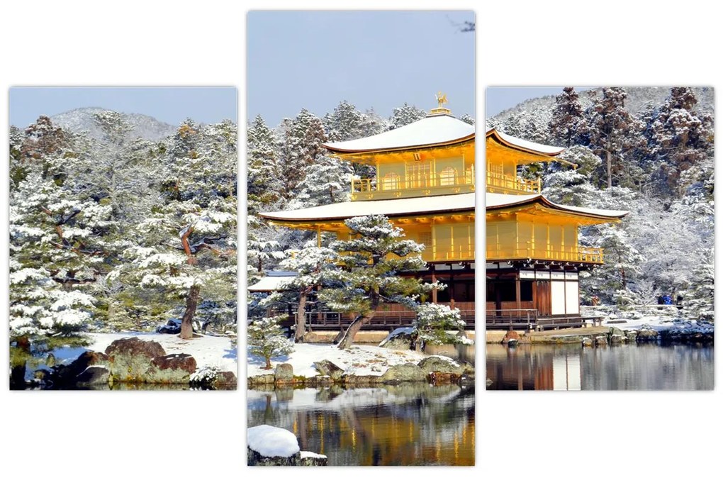 Tablou - Kinkakuji, Japonia (90x60 cm)
