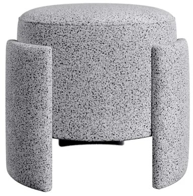 Taburet ROCKET Ø 39 cm gri