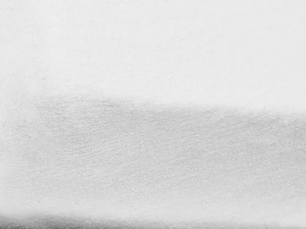 Cearsaf Jersey pentru patut cu elastic 70x140 cm alb