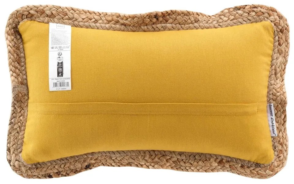 Pernă decorativă din amestec de iută 30x50 cm Akina – douceur d'intérieur