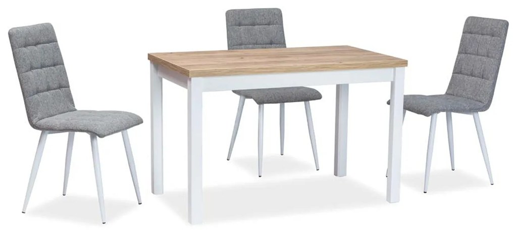 Scaun de masa Culoare Grafit / Stejar, OTTO