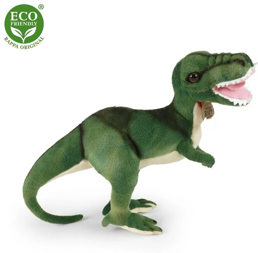 Jucărie pluș Rappa T-Rex, 26 cm ECO-FRIENDLY