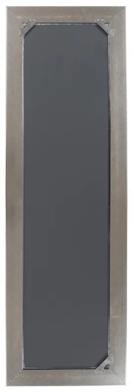Oglinda dreptunghiulara cu rama din polistiren argintie Sirius, 146,7cm (L) x 46,7cm (L) x 3cm (H)