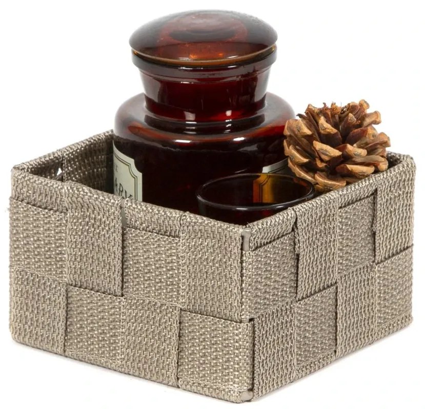 Organizator de sertare Compactor S TEX, 12 x 12 x7 cm, maro, S